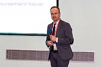 Main key note speaker Prof. Holger Schünemann and his presentation
